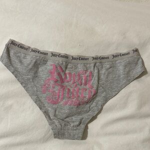 Juicy Couture Gray and Pink underwear